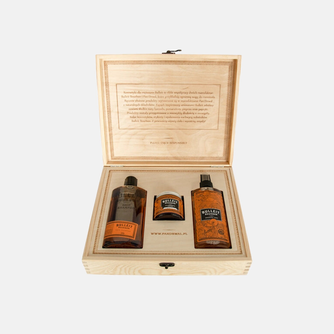 Bulleit Bourbon Hair Kit Old Fashioned