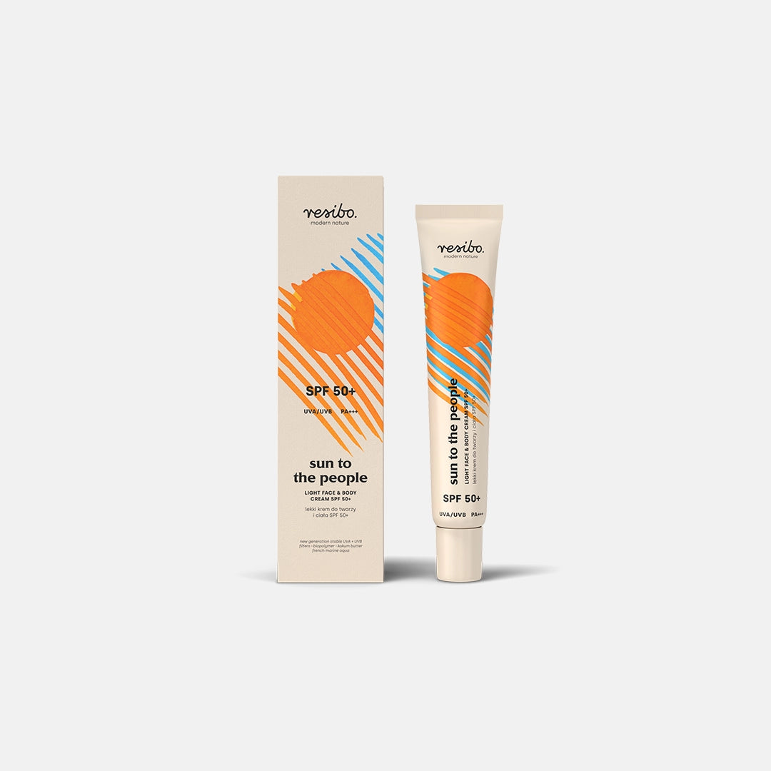 SUN TO THE PEOPLE Light face & body cream SPF 50+ 50 ml