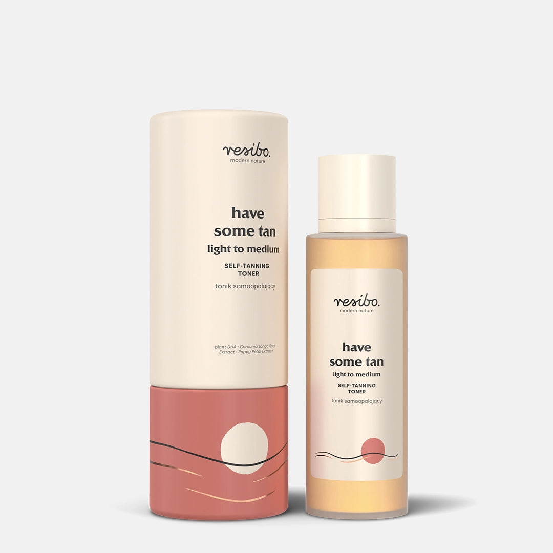 Resibo HAVE SOME TAN Natural Self-tanning Toner for Face light to medium 100 ml