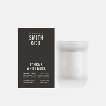 Tonka & White Musk Doftljus 250 g