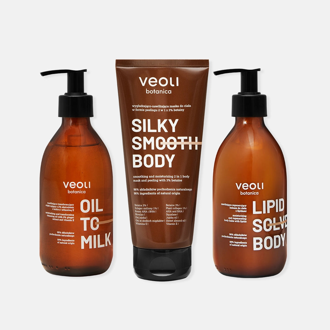 Body Care Kit cleansing, smoothing & moisturizing